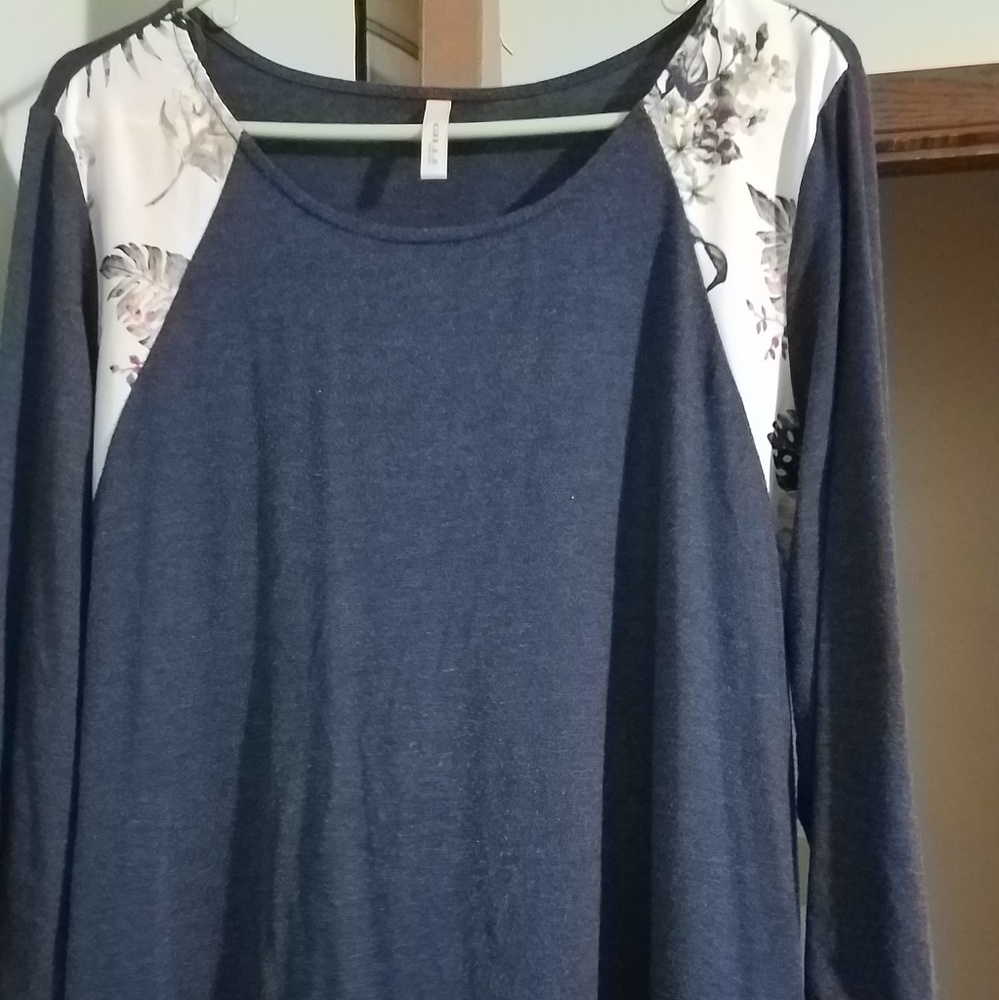 3/4 sleeve blouse